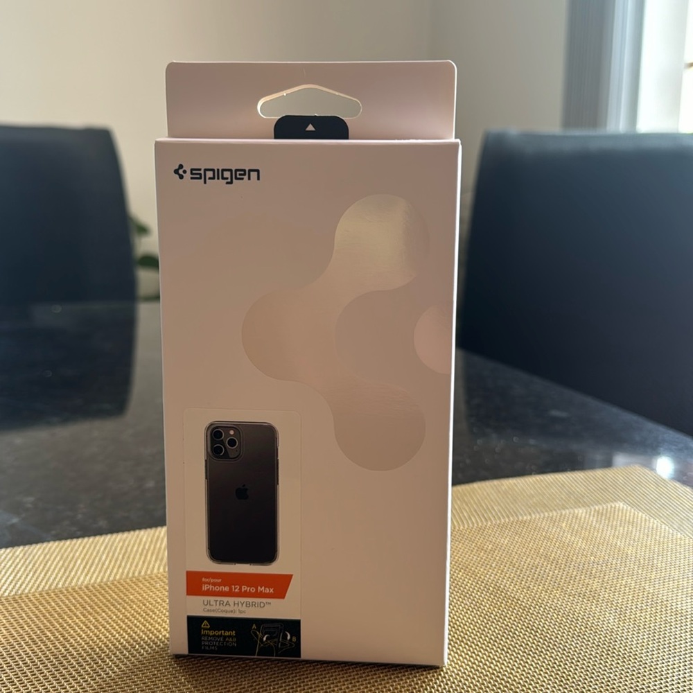 SPIGEN IPHONE 12 PRO MAX CLEAR CASE ULTRA HYBRID